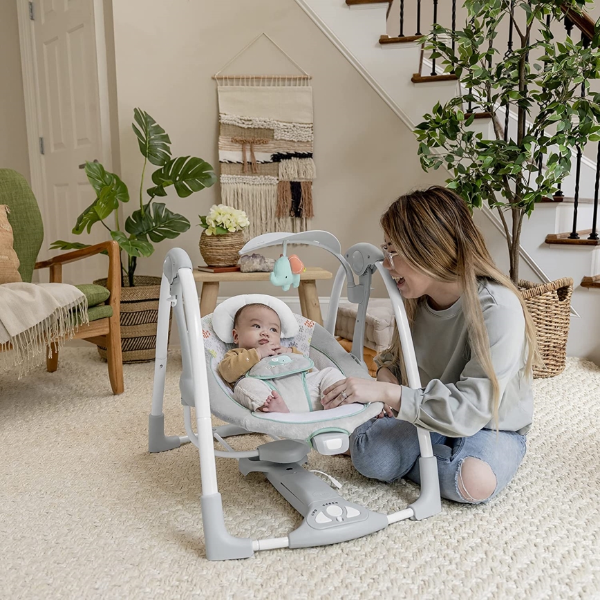 Ingenuity - Baby vibrating swing with melody 2in1 WIMBERLY