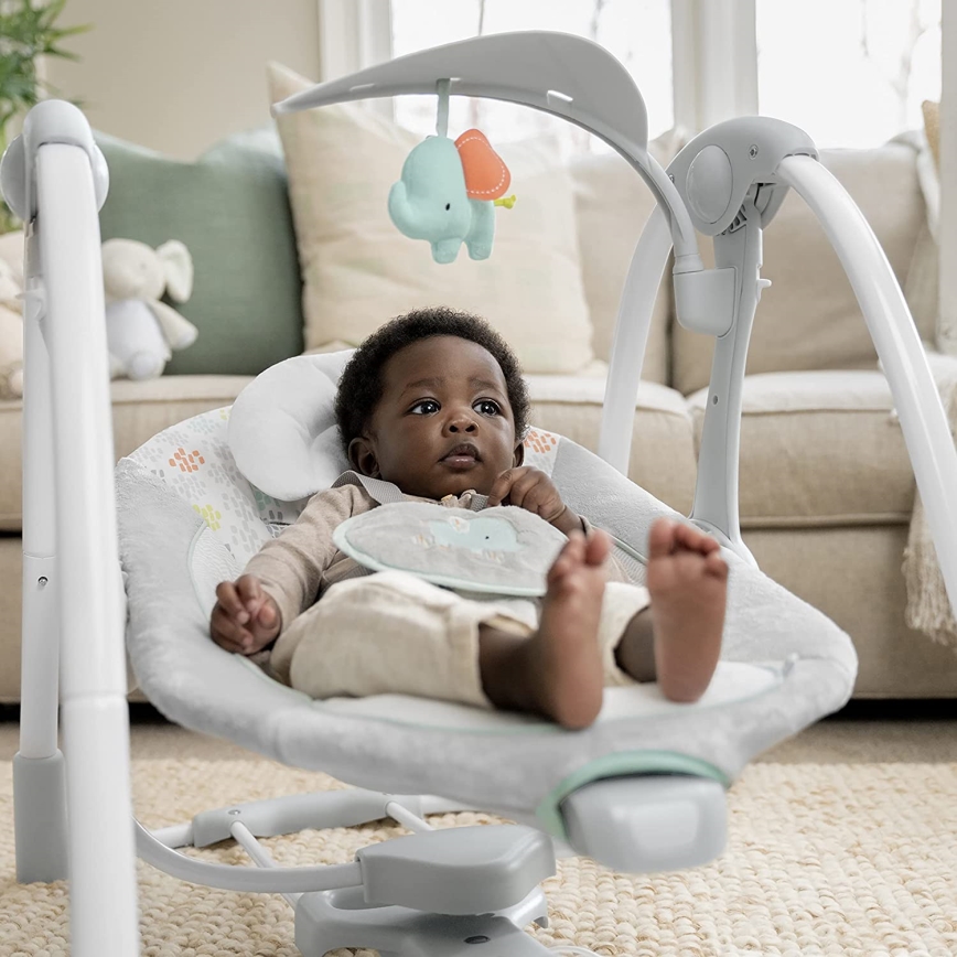 Ingenuity - Baby vibrating swing with melody 2in1 WIMBERLY