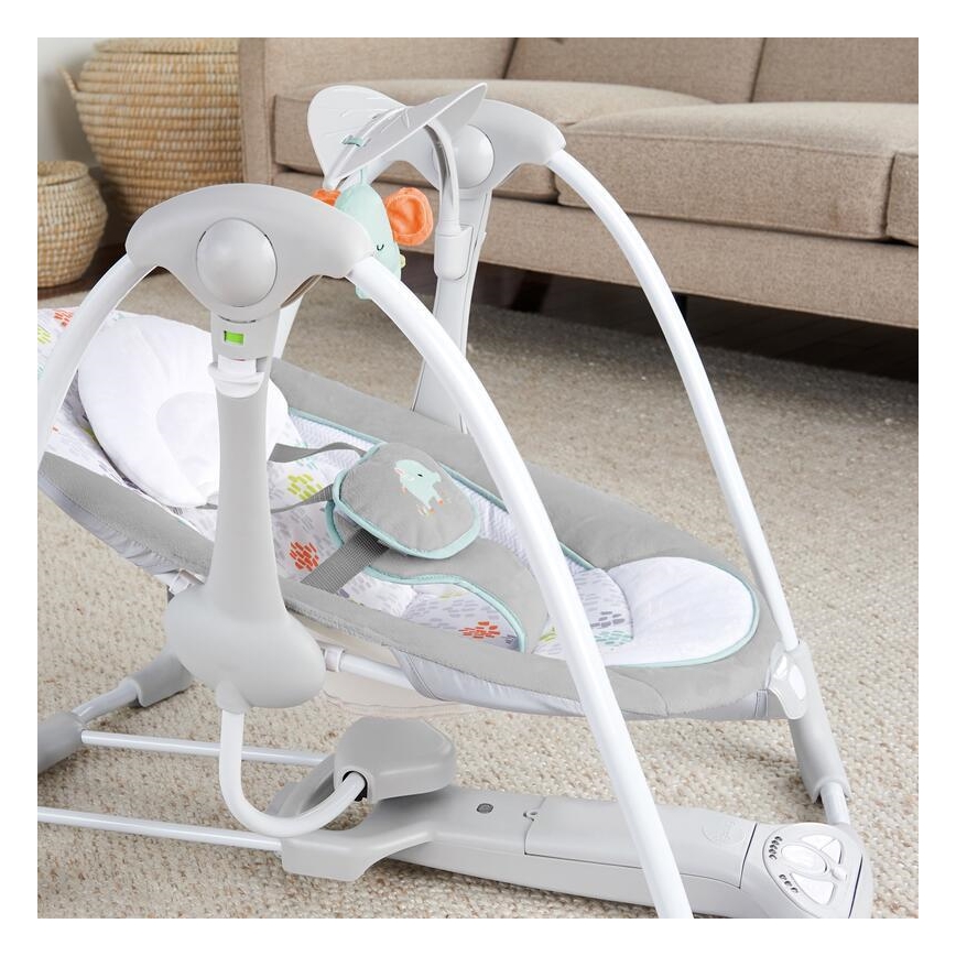 Ingenuity - Baby vibrating swing with melody 2in1 WIMBERLY