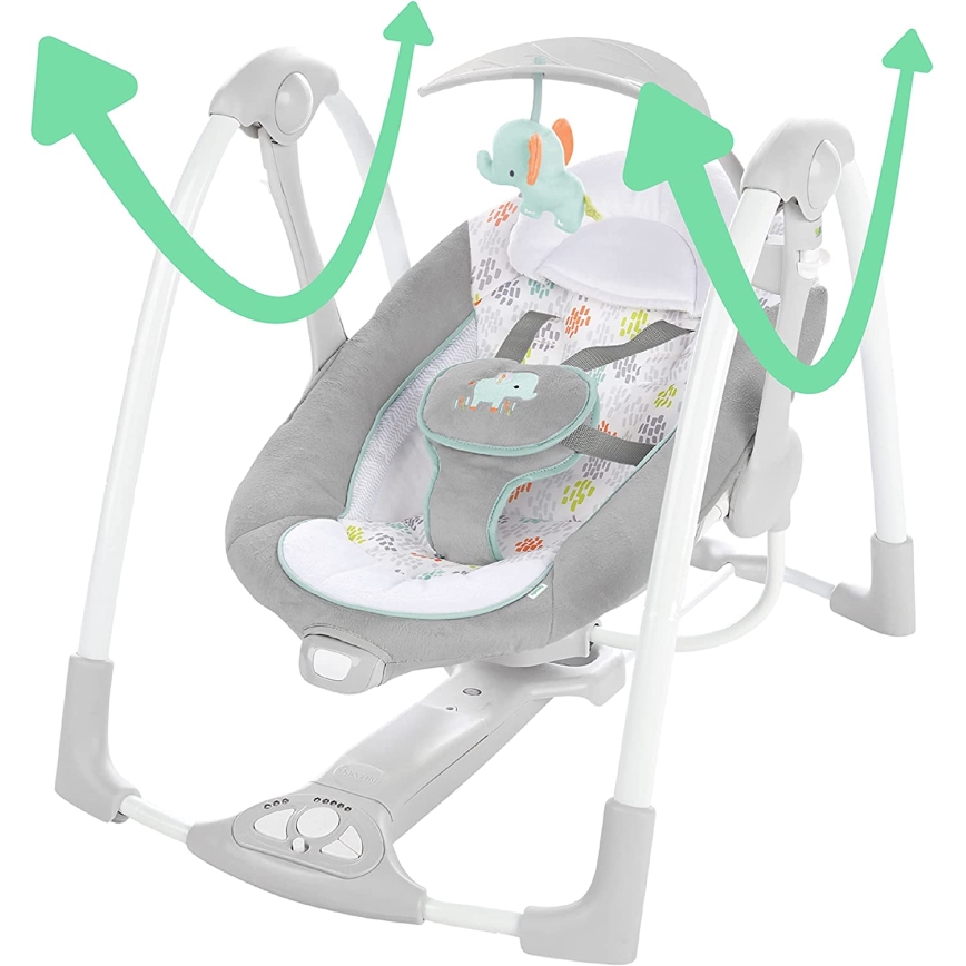 Ingenuity - Baby vibrating swing with melody 2in1 WIMBERLY