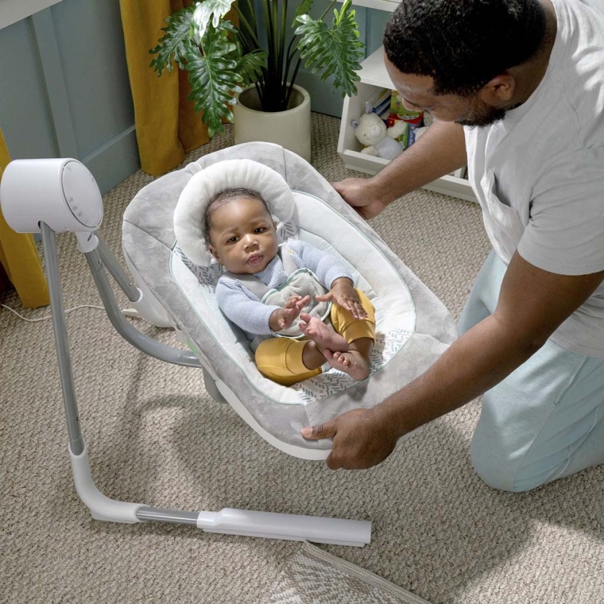 Ingenuity - Baby vibrating swing with melody ANYWAY SWAY