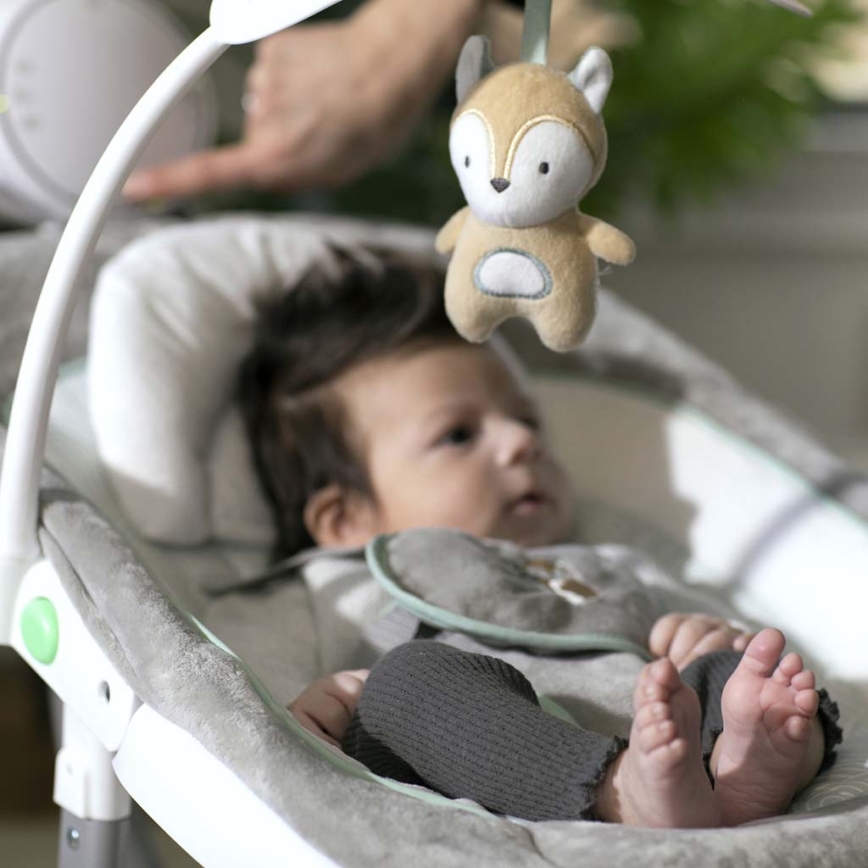 Ingenuity - Baby vibrating swing with melody ANYWAY SWAY RAY