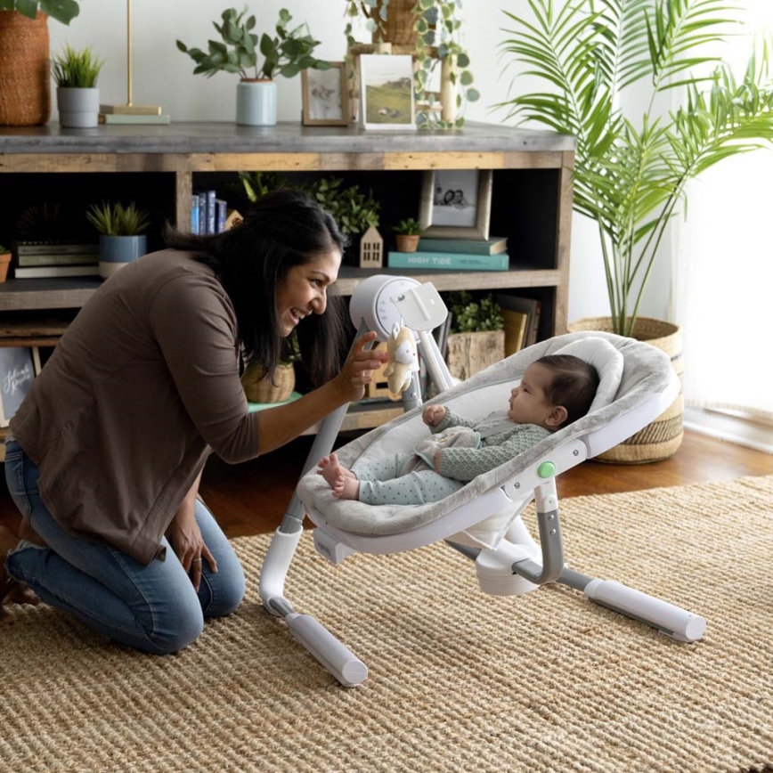 Ingenuity - Baby vibrating swing with melody ANYWAY SWAY RAY