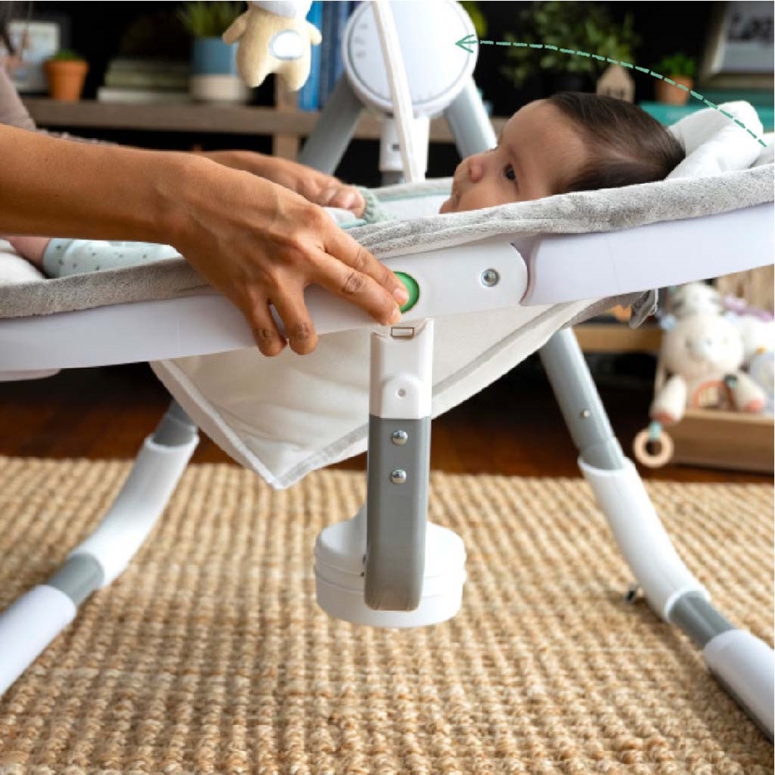 Ingenuity - Baby vibrating swing with melody ANYWAY SWAY RAY