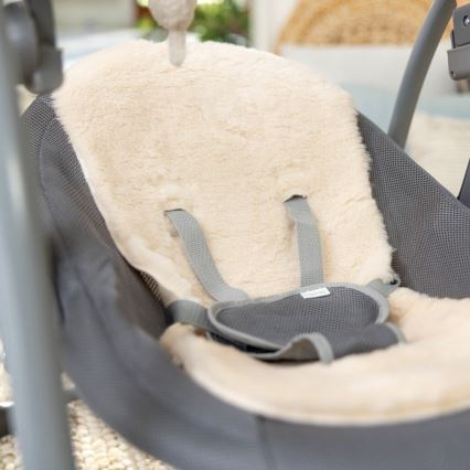Ingenuity - Baby vibrating swing with melody EVERY SEASON grey