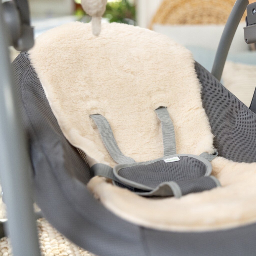 Ingenuity - Baby vibrating swing with melody EVERY SEASON grey