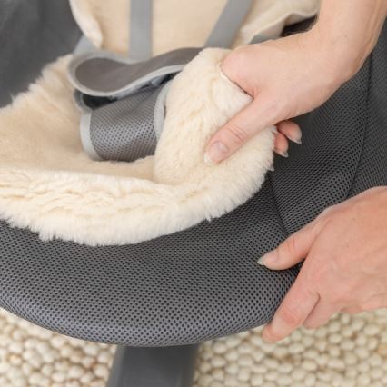 Ingenuity - Baby vibrating swing with melody EVERY SEASON grey