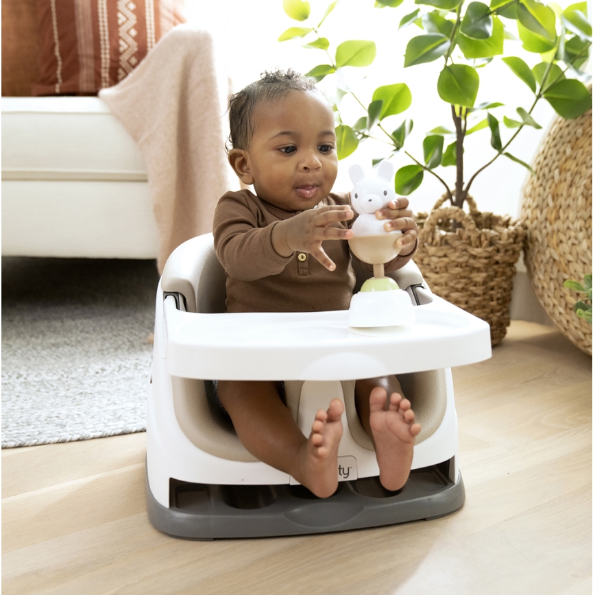 Ingenuity - Booster seat 2in1 BABY BASE beige