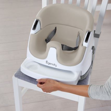 Ingenuity - Booster seat 2in1 BABY BASE beige