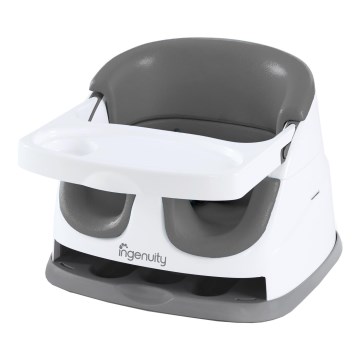 Ingenuity - Booster seat for dining table 2in1 BABY BASE grey