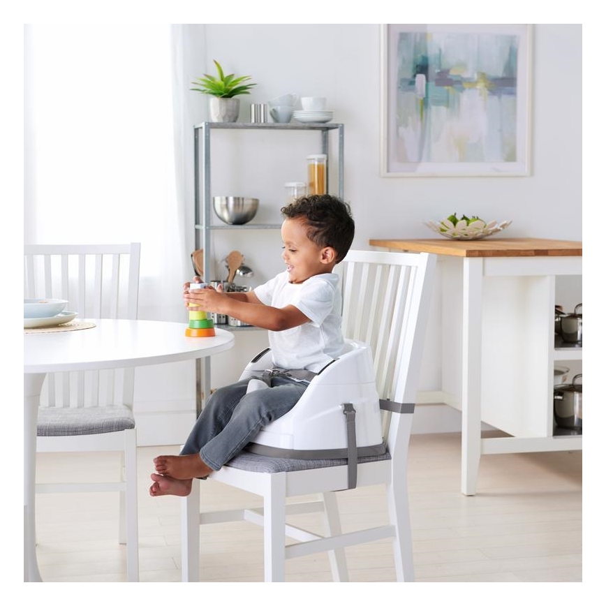 Ingenuity - Booster seat for dining table 2in1 BABY BASE grey