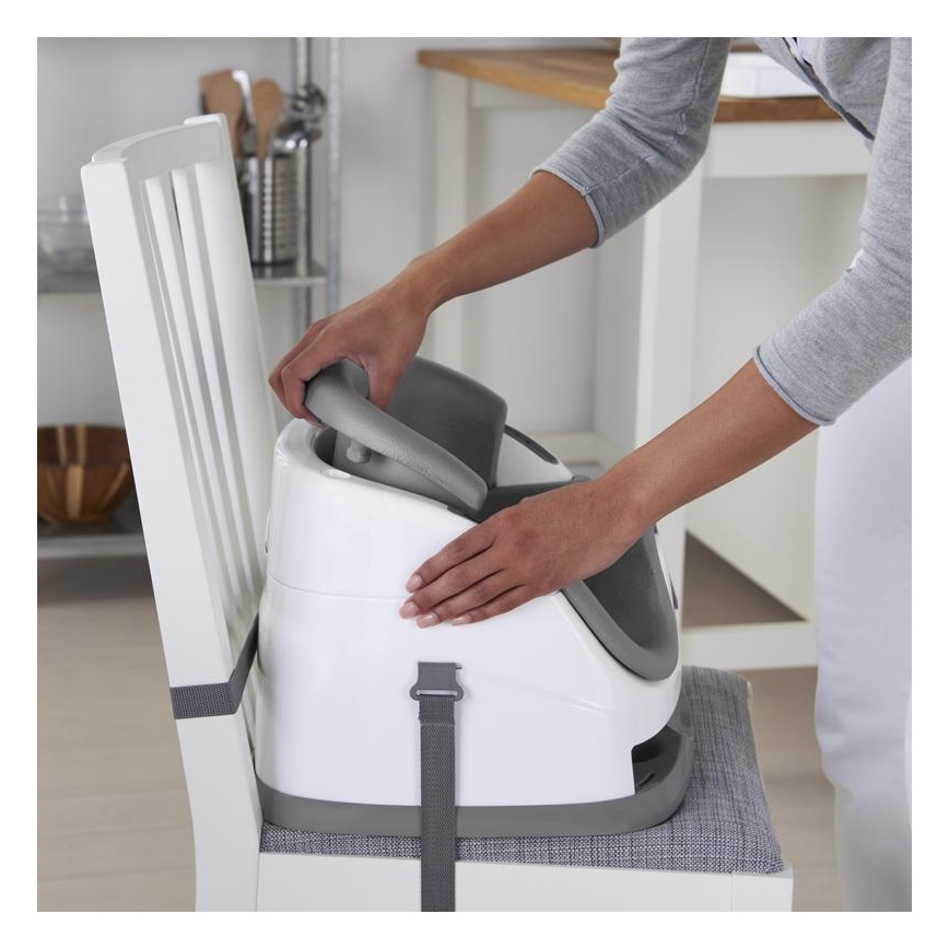 Ingenuity - Booster seat for dining table 2in1 BABY BASE grey