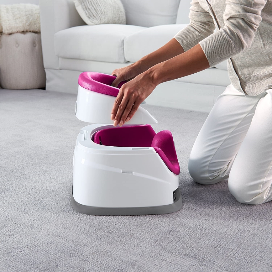 Ingenuity - Booster seat for dining table 2in1 BABY BASE pink