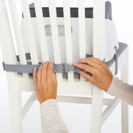 Ingenuity - Booster seat for dining table 2in1 SMARTCLEAN TODDLER grey