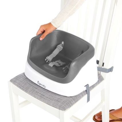 Ingenuity - Booster seat for dining table 2in1 SMARTCLEAN TODDLER grey