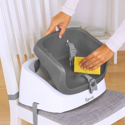 Ingenuity - Booster seat for dining table 2in1 SMARTCLEAN TODDLER grey