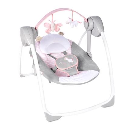 Ingenuity - Children's swing with a melody FLORA THE UNICORN 4xLR14