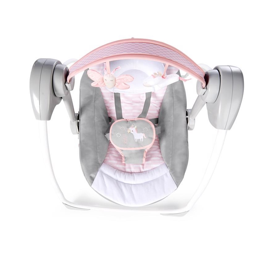 Ingenuity - Children's swing with a melody FLORA THE UNICORN 4xLR14