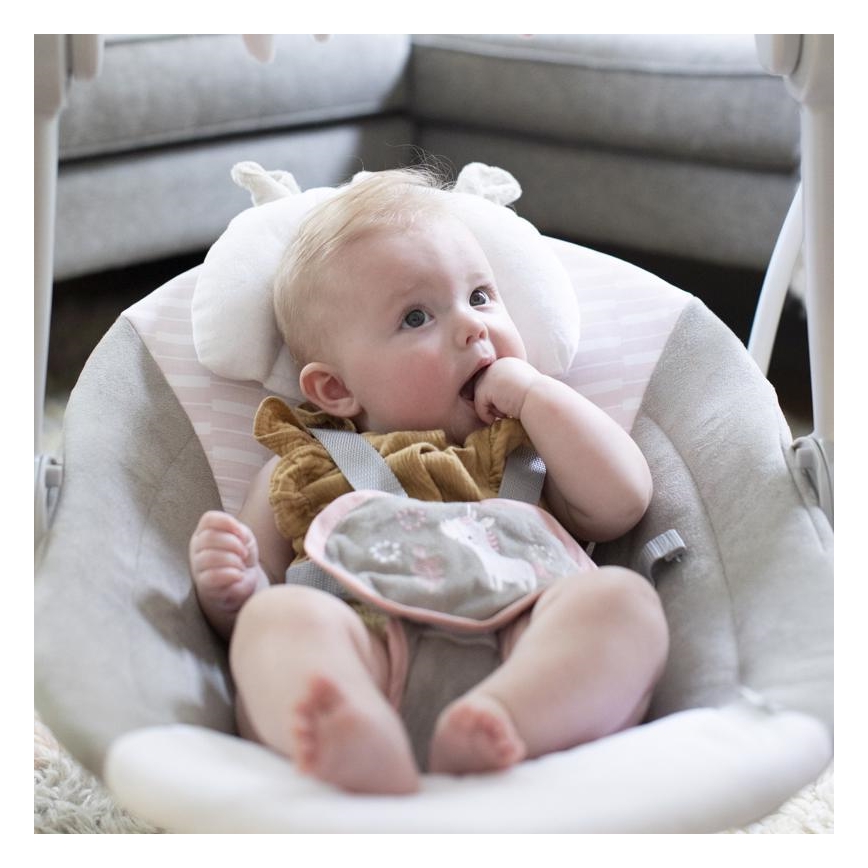Ingenuity - Children's swing with a melody FLORA THE UNICORN 4xLR14