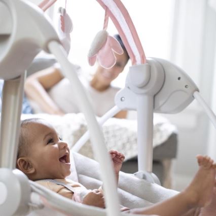 Ingenuity - Children's swing with a melody FLORA THE UNICORN 4xLR14