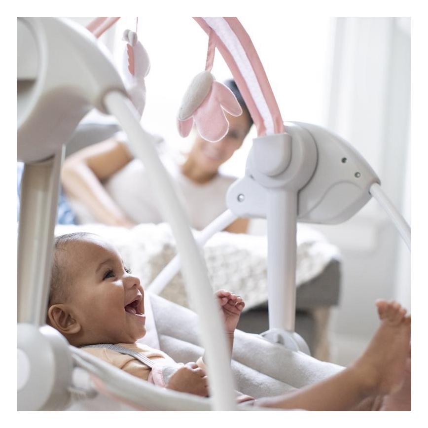 Ingenuity - Children's swing with a melody FLORA THE UNICORN 4xLR14