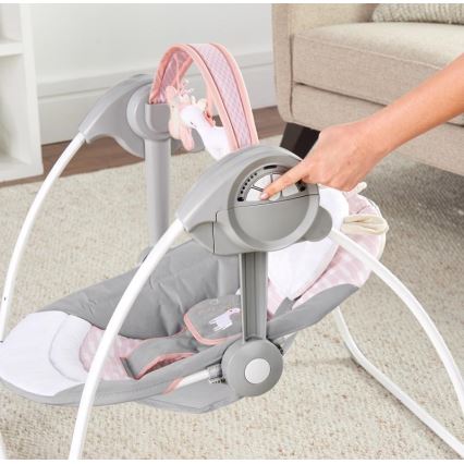 Ingenuity - Children's swing with a melody FLORA THE UNICORN 4xLR14