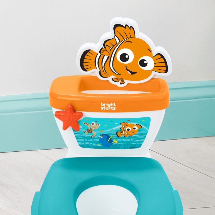Ingenuity - Kids' Potty with Sound MY SIZE Finding Nemo 2xAAA