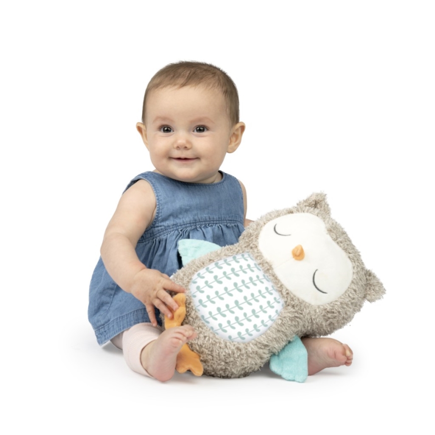 Ingenuity - Musical plush toy NALLY owl