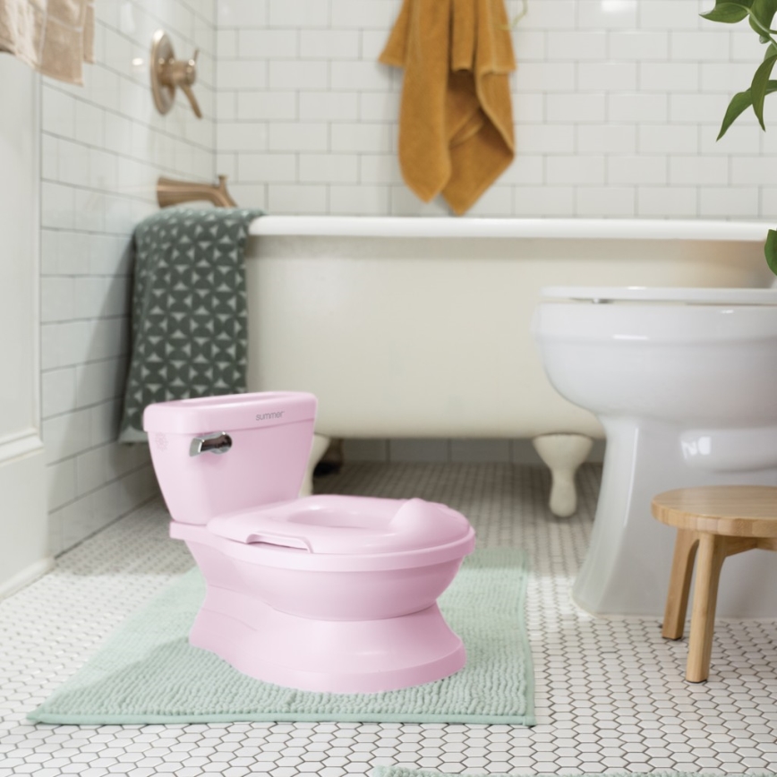 Ingenuity - MY SIZE Children's Potty with Sound Effects, Pink, 2xAAA