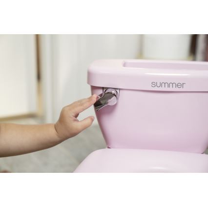 Ingenuity - MY SIZE Children's Potty with Sound Effects, Pink, 2xAAA