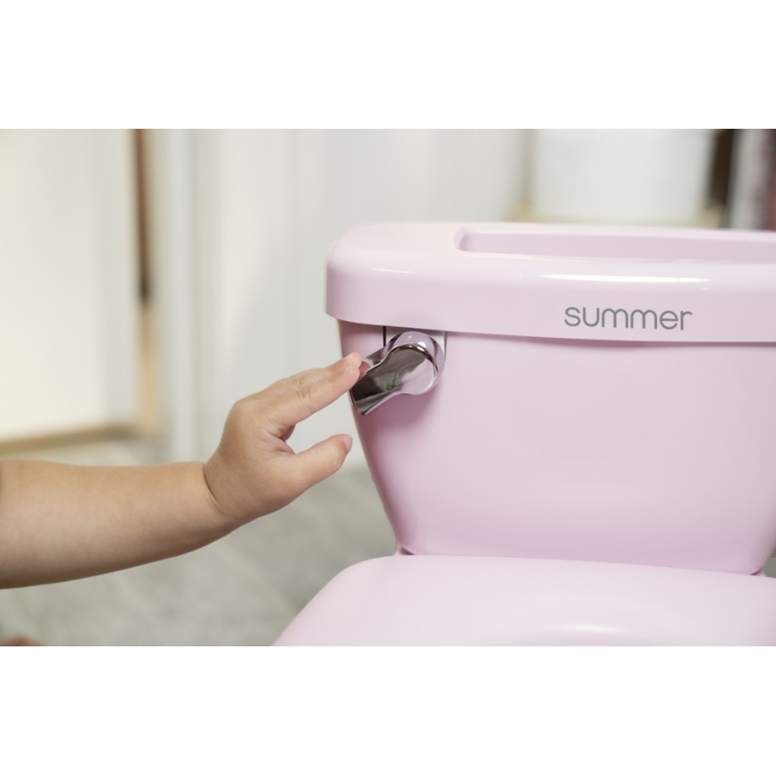 Ingenuity - MY SIZE Children's Potty with Sound Effects, Pink, 2xAAA