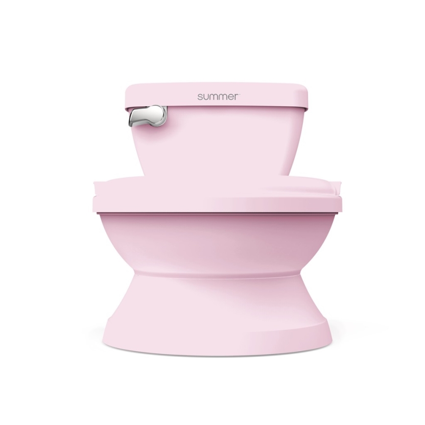 Ingenuity - MY SIZE Children's Potty with Sound Effects, Pink, 2xAAA