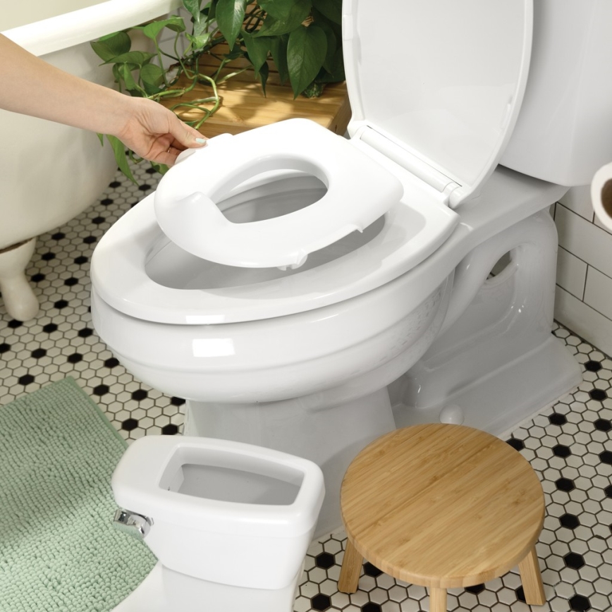 Ingenuity - MY SIZE Children's Potty with Sound, White, 2xAAA