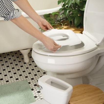 Ingenuity - MY SIZE Children's Potty with Sound, White, 2xAAA
