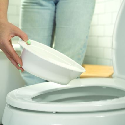 Ingenuity - MY SIZE Children's Potty with Sound, White, 2xAAA