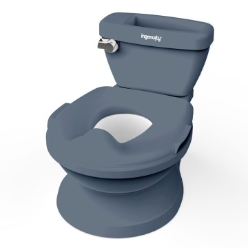 Ingenuity - MY SIZE Toddler Potty with Sound Effects, Blue, 2xAAA