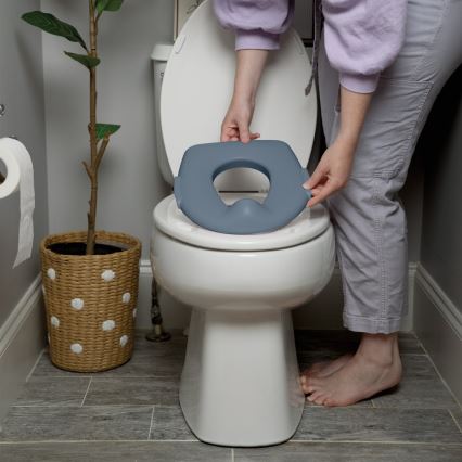 Ingenuity - MY SIZE Toddler Potty with Sound Effects, Blue, 2xAAA