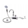 Instantaneous water heater with sprayer and LCD display 3000W/230V IPX4 white