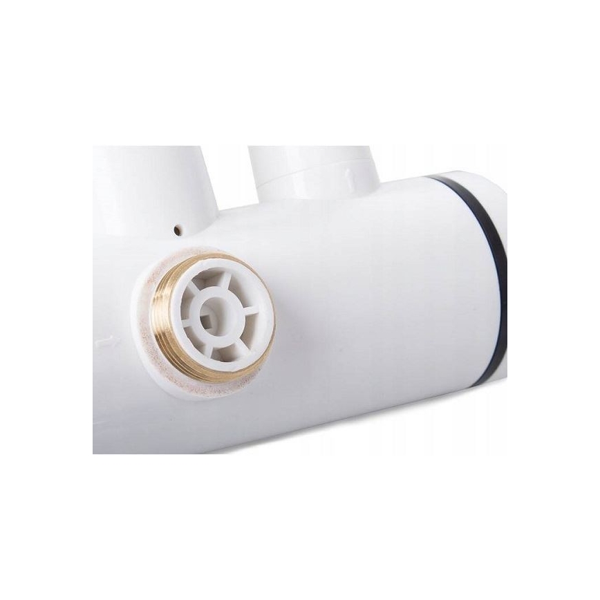 Instantaneous water heater with sprayer and LCD display 3000W/230V IPX4 white