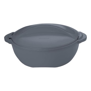 Insulated food container TORO 2 l grey