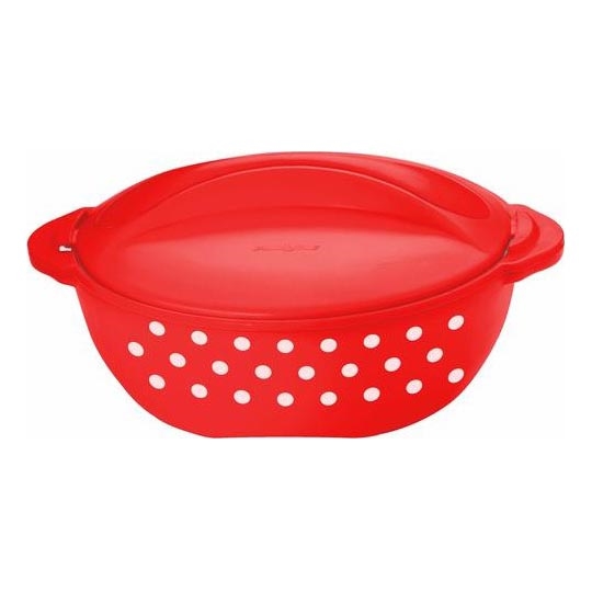 Insulated food container TORO 3 l red