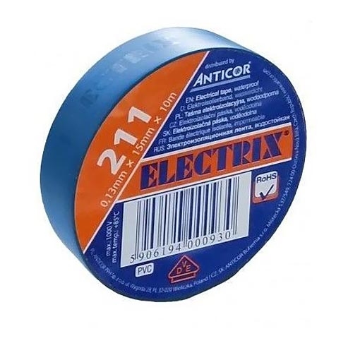 Insulation tape ELECTRIX 15mm x 10m