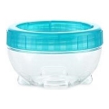 INTERLOCK 0.18 L Turquoise/Clear Food Storage Container