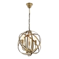 IRONBALL Pendant Lamp 3xE27/40W/230V Gold