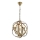 IRONBALL Pendant Lamp 3xE27/40W/230V Gold