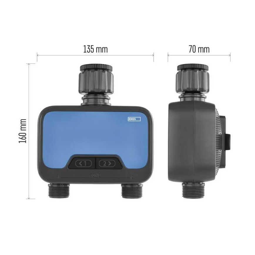 Irrigation timer GoSmart 2 outputs