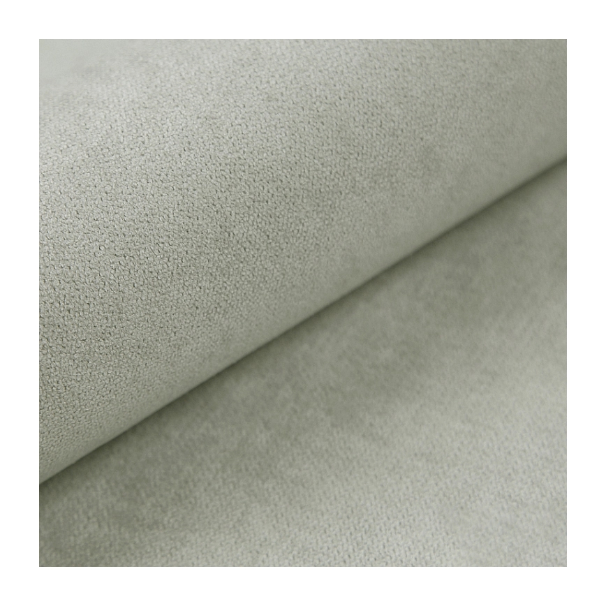 ISABEL Upholstered Bed 160x200 with Innerspring Mattress and Storage, Light Gray