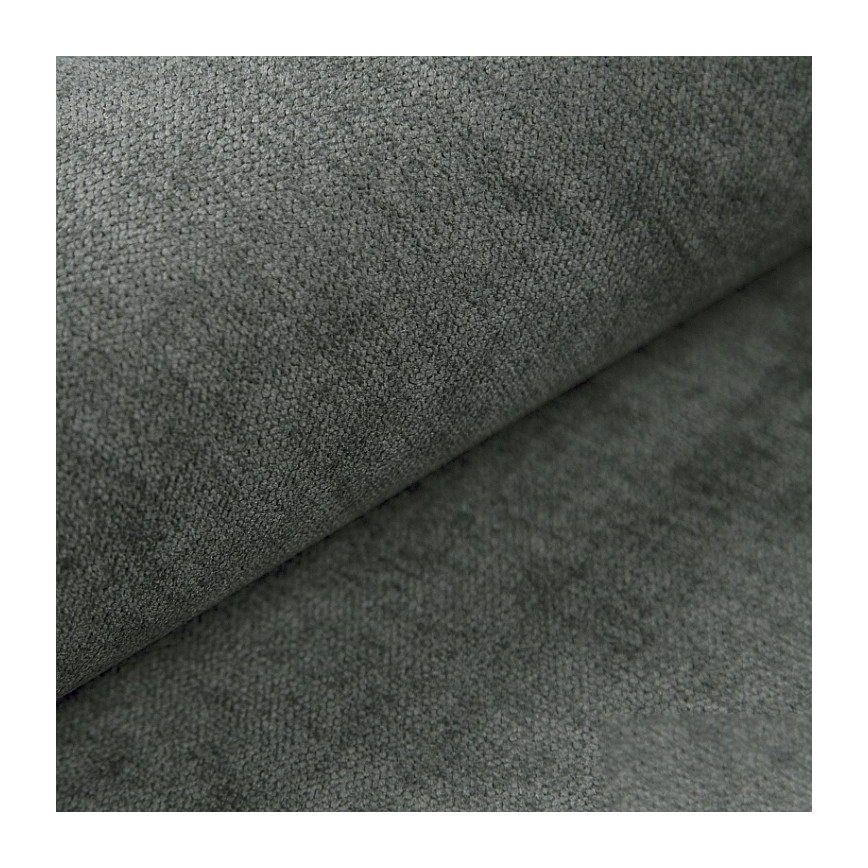 ISABEL Upholstered Bed with Spring Mattress and Storage Compartment 160x200 grey