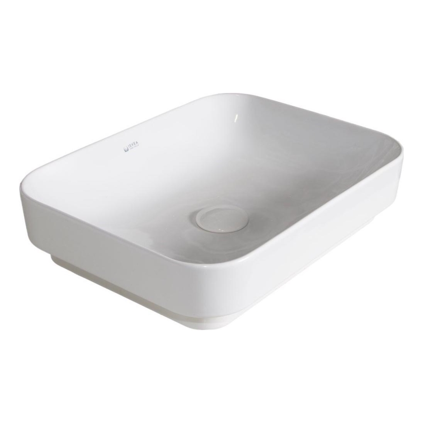 Isvea - AQUA Countertop Basin 50x38 cm ceramic/white
