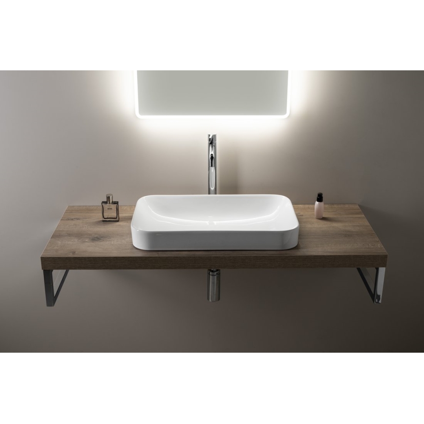 Isvea - AQUA countertop washbasin 60x38 cm ceramic/white